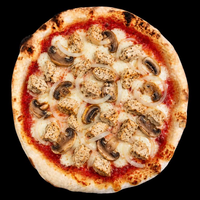 Pizza Pollo e Funghi